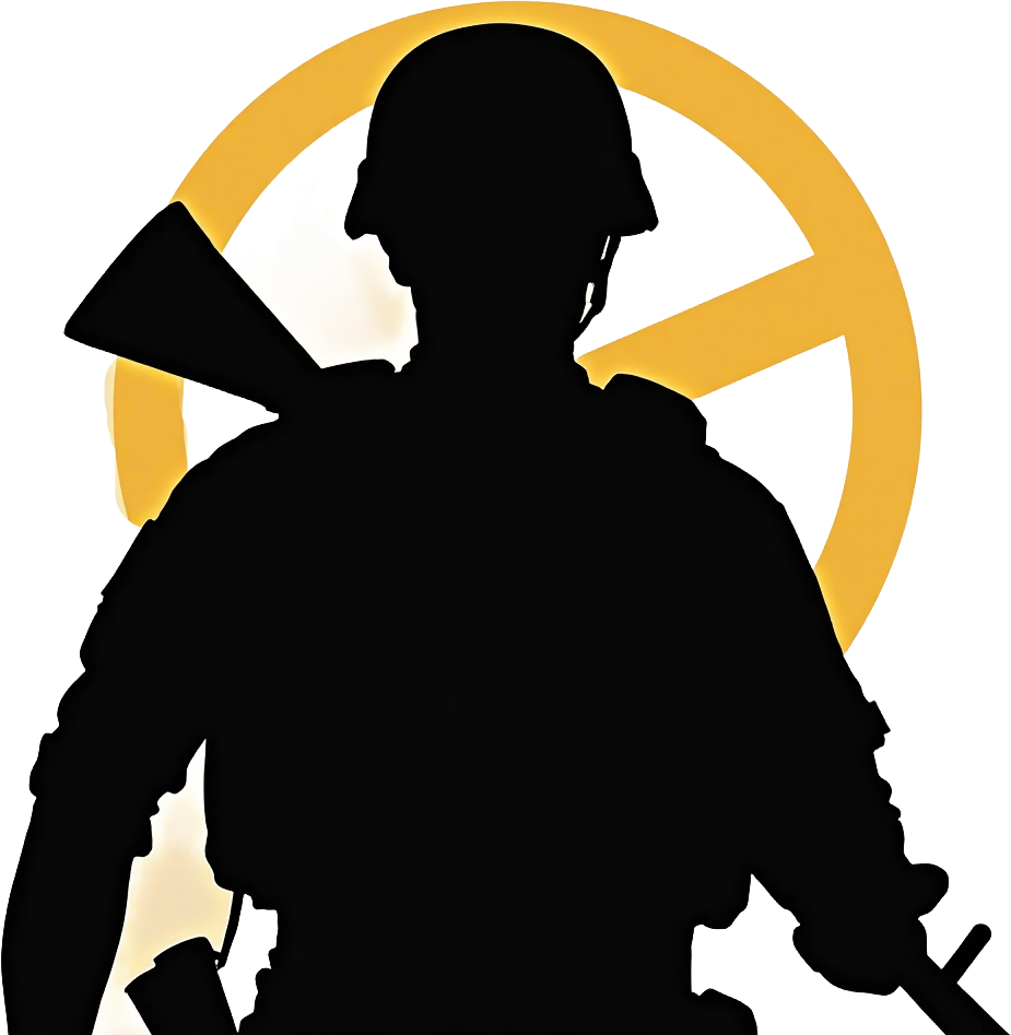 Silhouette Soldier